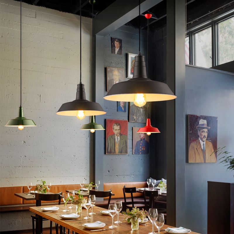 Anhänger Beleuchtung Industriestil Schatten Metall Hanging Anhänger Licht für Coffeeshop