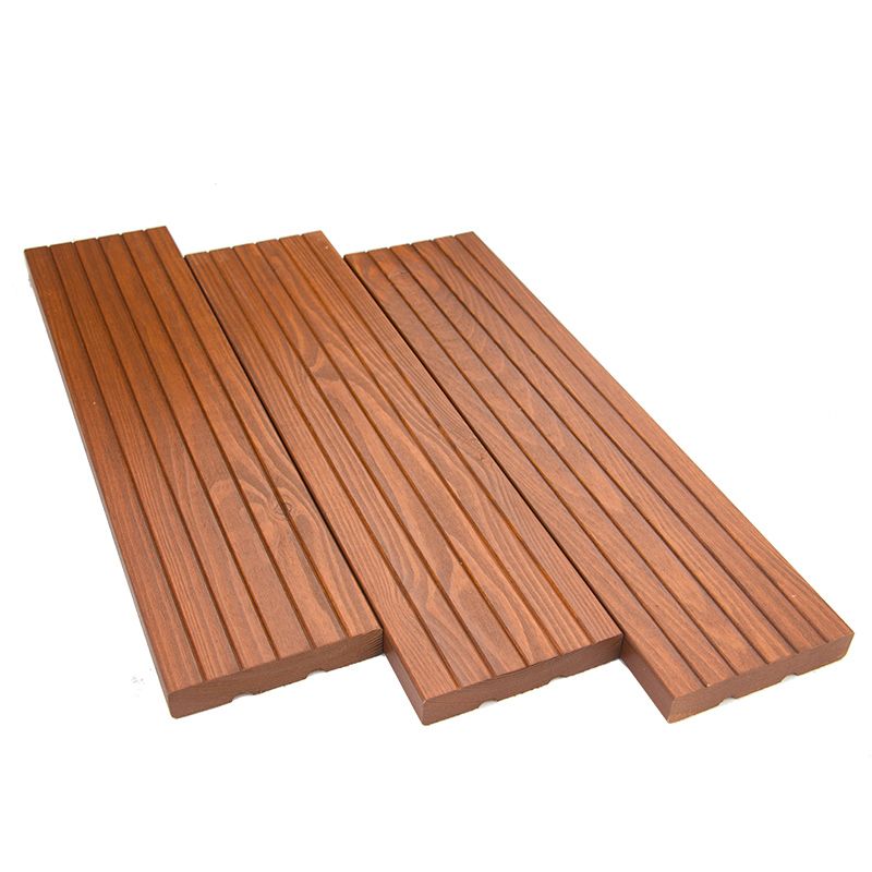 Modern Hardwood Deck Tiles Solid Wood Nail Flooring Planks for Patio