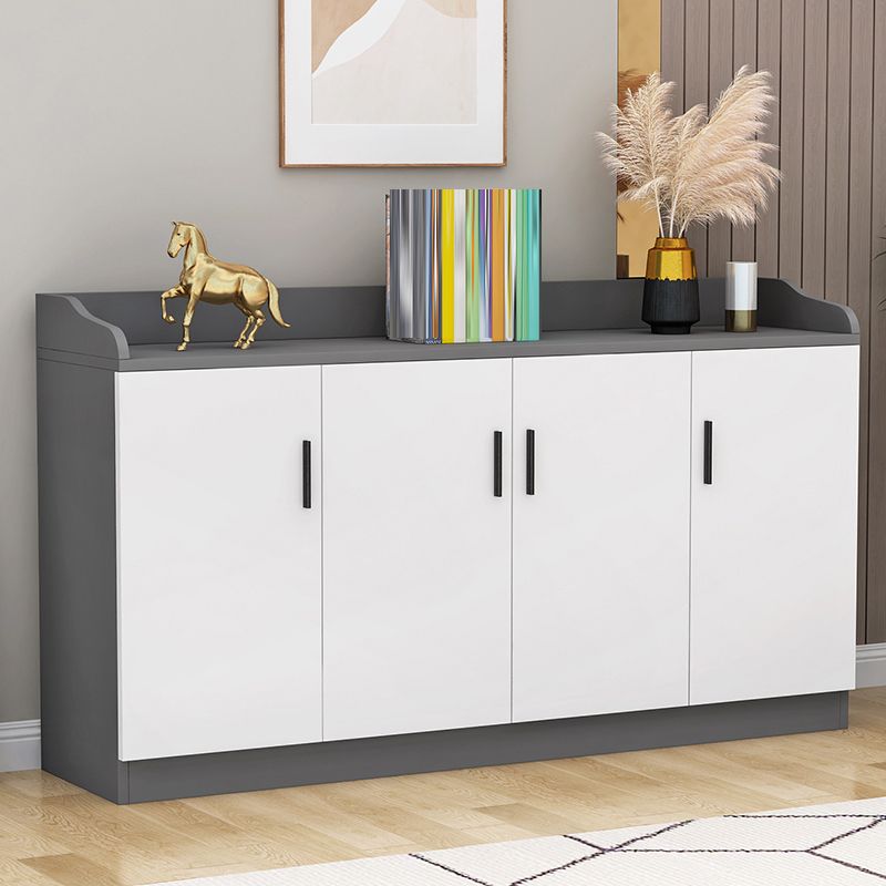 Modern Sideboard Cabinet Engineered Wood Adjustable Shelving Sideboard