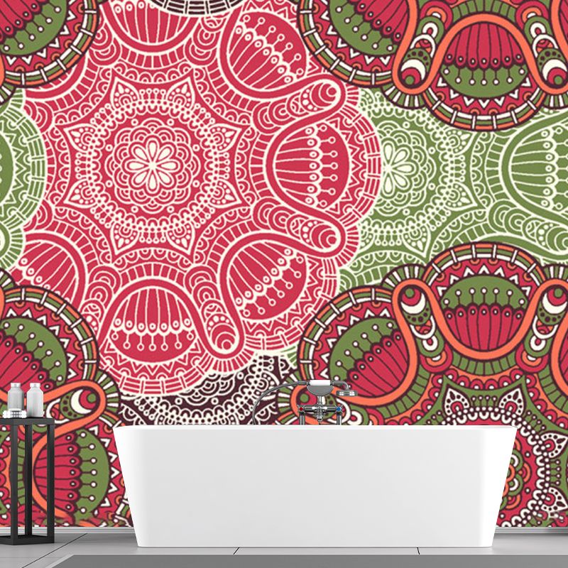 Abstract Wall Covering Murals Bohemian Waterproof Bedroom Wall Decor, Custom Print