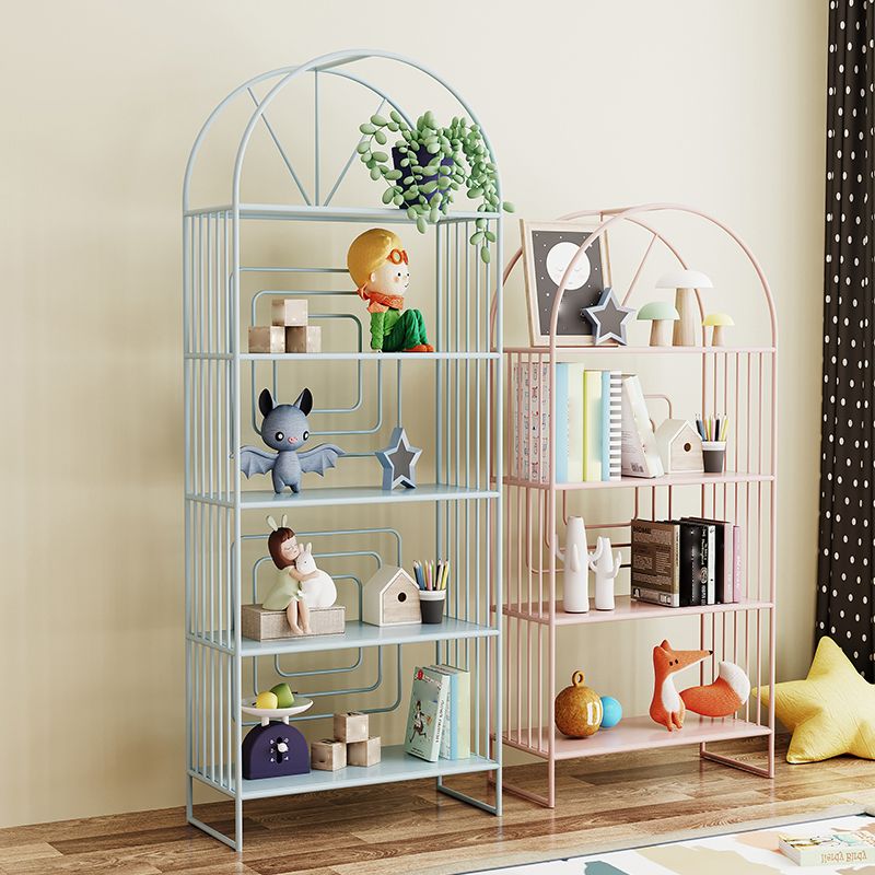 Scandinavian Style Bookshelf Open Back Bookcase for Home Office