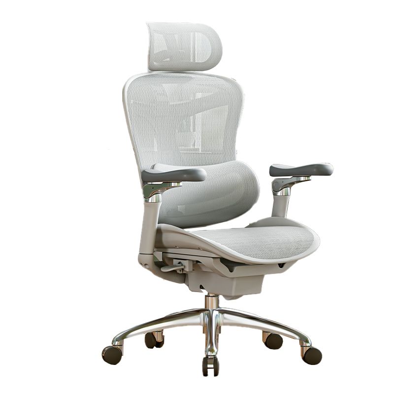 Modern Swivel Chair Removable Arms Adjustable Seat Height Office Chair with Wheels