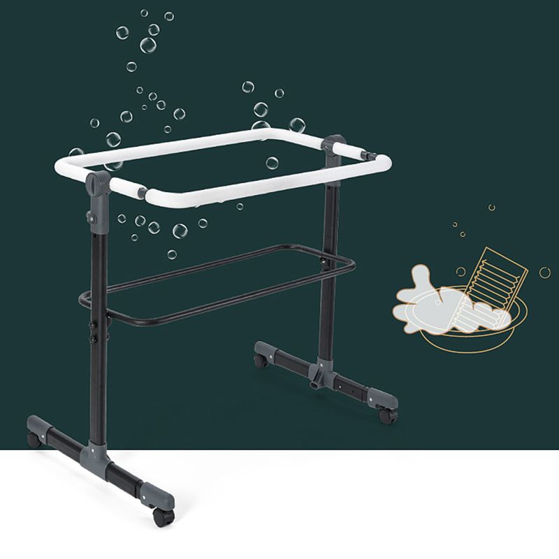 Baby Height Adjustable Bassine Rocking Fabric Beside Bassinet with Washable Mattress