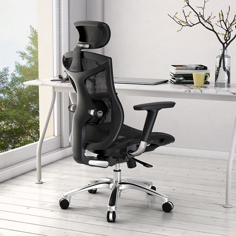 Removable Arms Chair Modern No Distressing Ergonomic Office Chair with Breathable Back