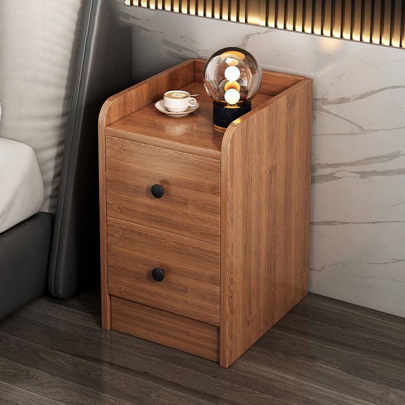 Modern Wooden Night Table Multi Drawers Nightstand for Bedroom