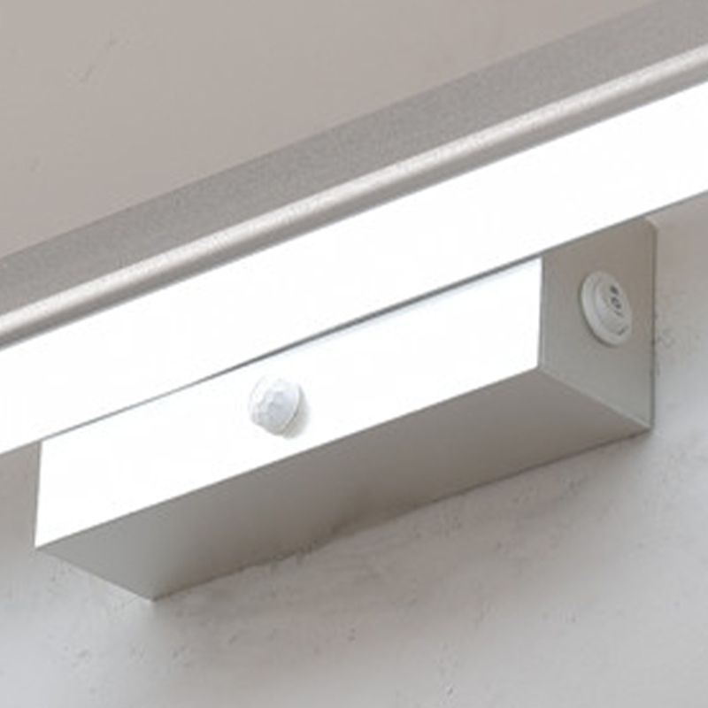 Strip vorm wandverlichting moderne stijl metalen 1 lichte sconce lamp voor badkamer