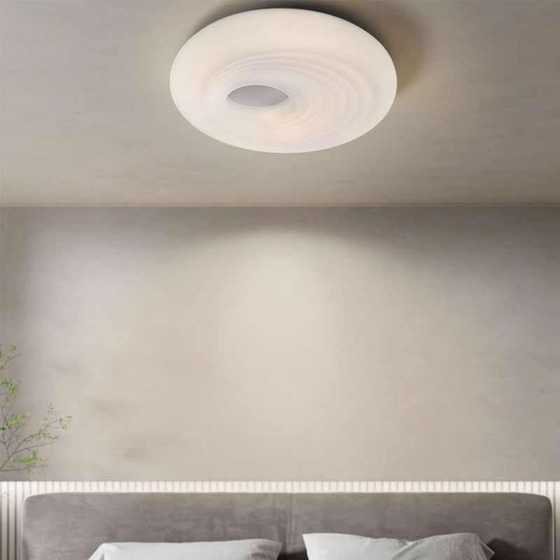 Modernism White Ceiling Light LED Flush Mount Lighting for Hallway and Foyer