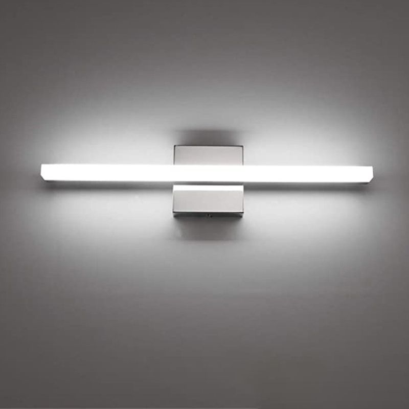 Modernism Bath Bar Vanity Lighting LED Silver Light for Bathroom