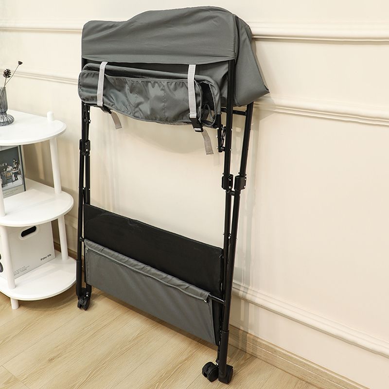 Contemporary Baby Changing Table Metal Frame with Clothes Drying Pole