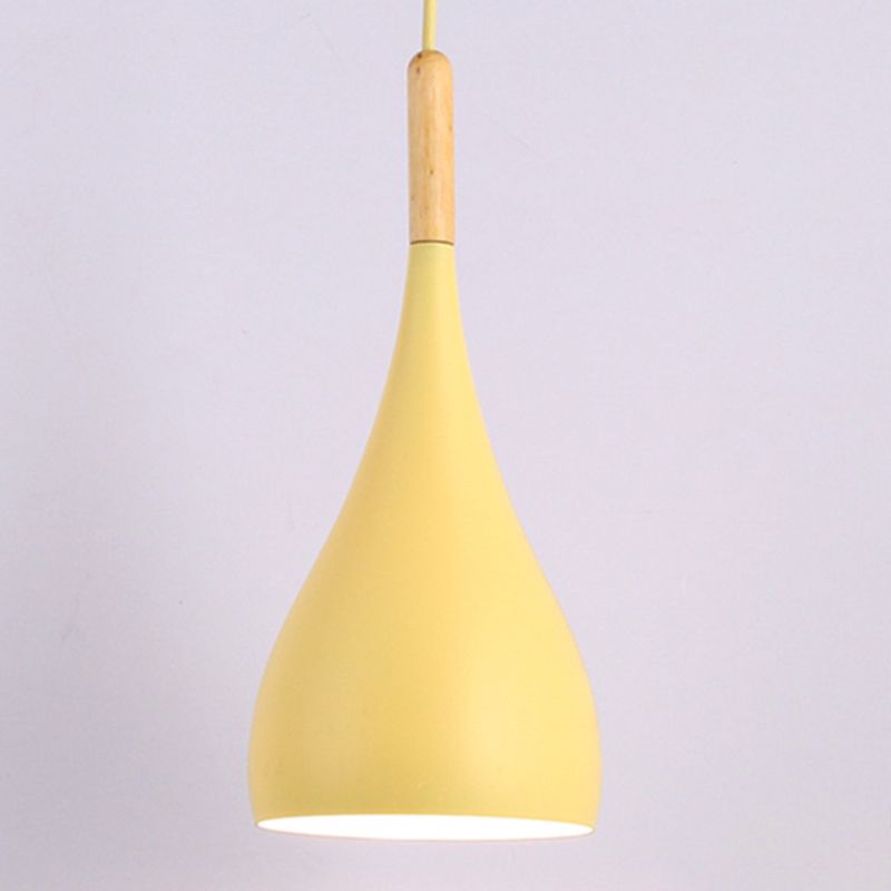 Bowl Shape Hanging Light Modern Style Metal 1 Light Hanging Lighting for Living Room