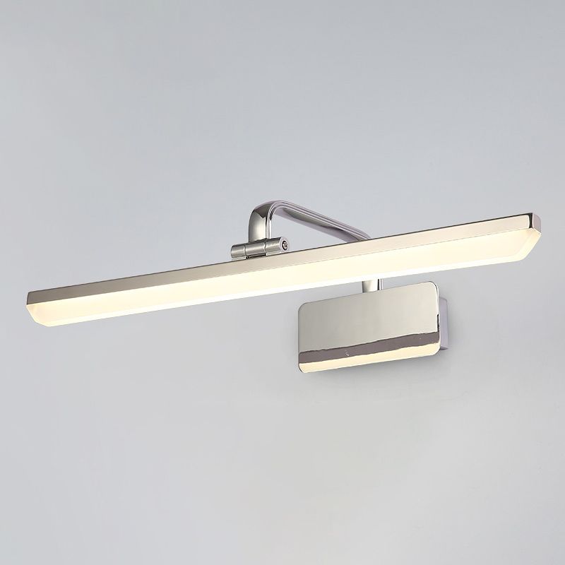 Moderne stijl metalen ijdelheid licht lineair LED -spiegellicht voor badkamer