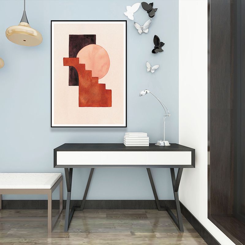 Abstract Canvas Art Scandinavian Textured Living Room Wall Decor (Multiple Sizes Available)