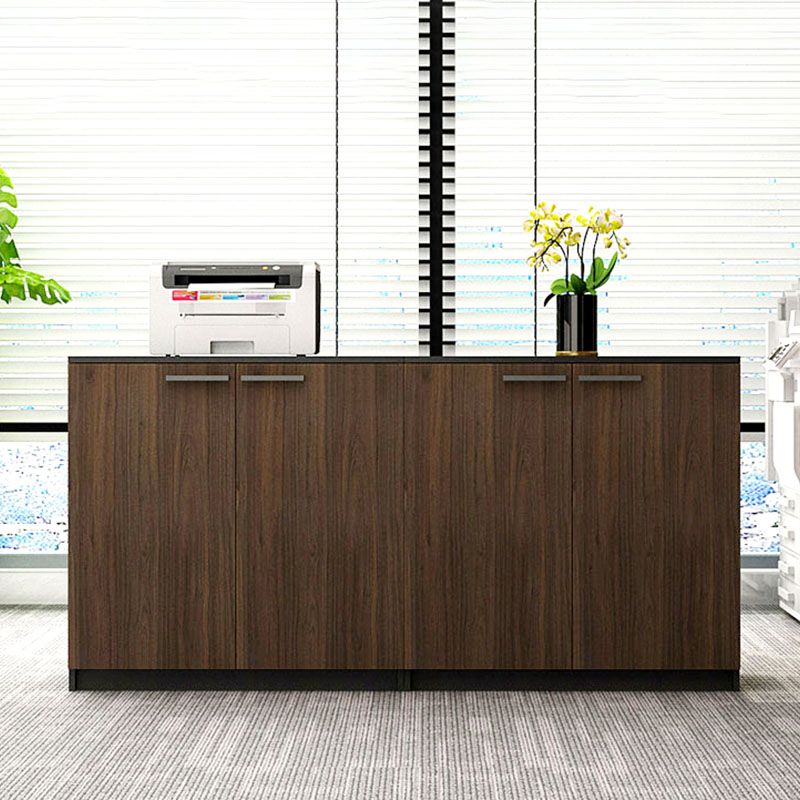 Modern Engineered Wood File Cabinet with Drawers for Home Office