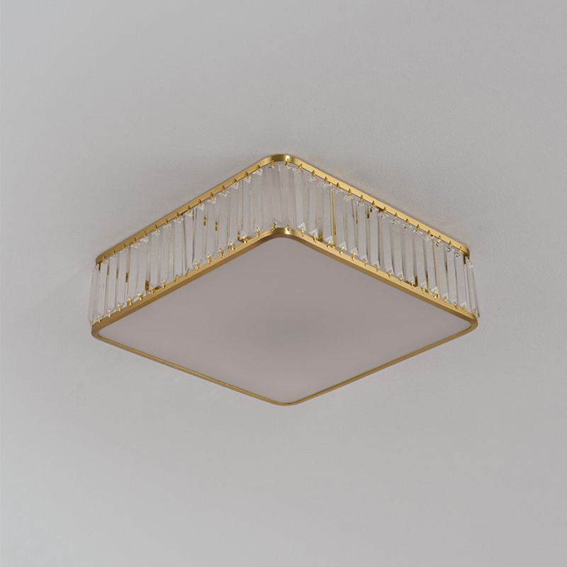 Modern Ceiling Lighting Crystal Multiple-Light Ceiling Mount Light Fixture