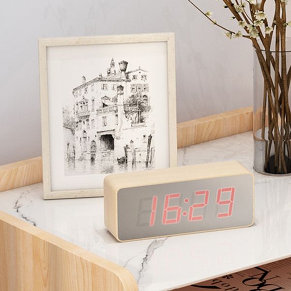 Modern Kids Bedside Table Slate Top Kids Nightstand with 2 Drawers