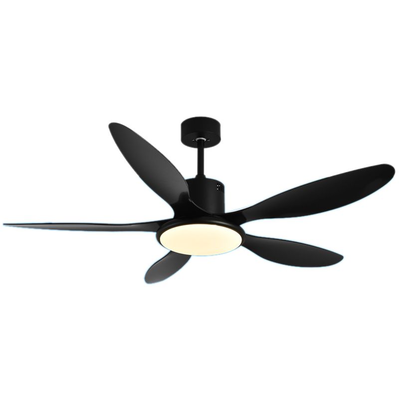 Minimalism LED Ceiling Fan 5-Blade Fan Lighting for Dining Room