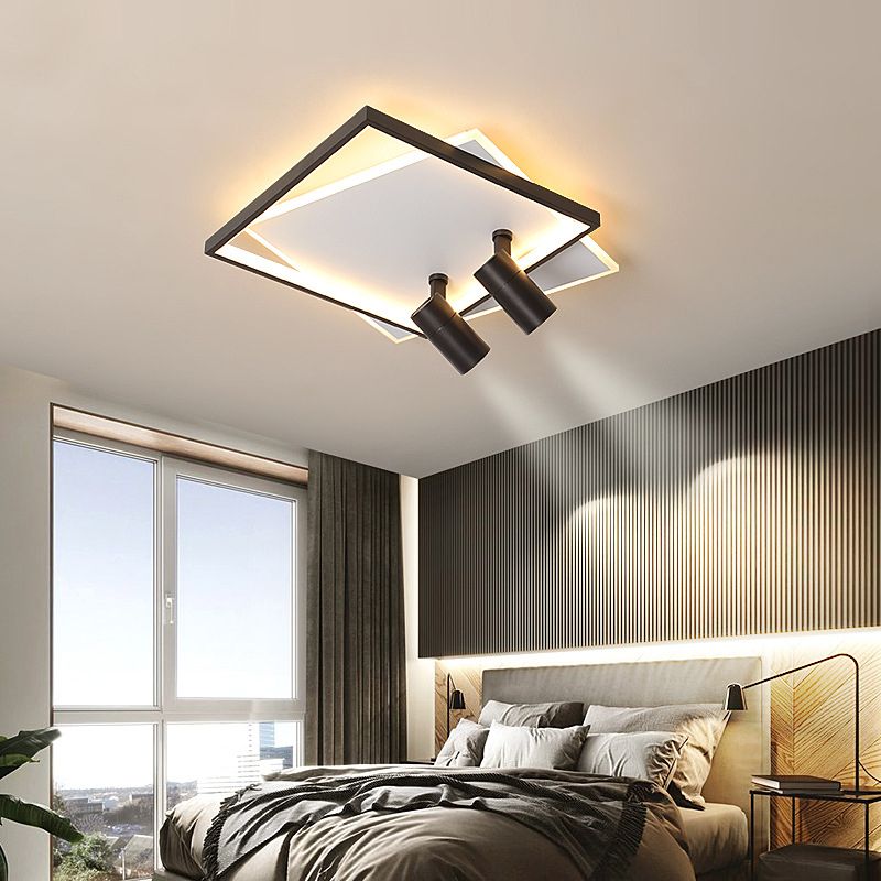 Modern LED Ceiling Lamp with Downlight Flush Mount Light for Clothing Shop Living Room