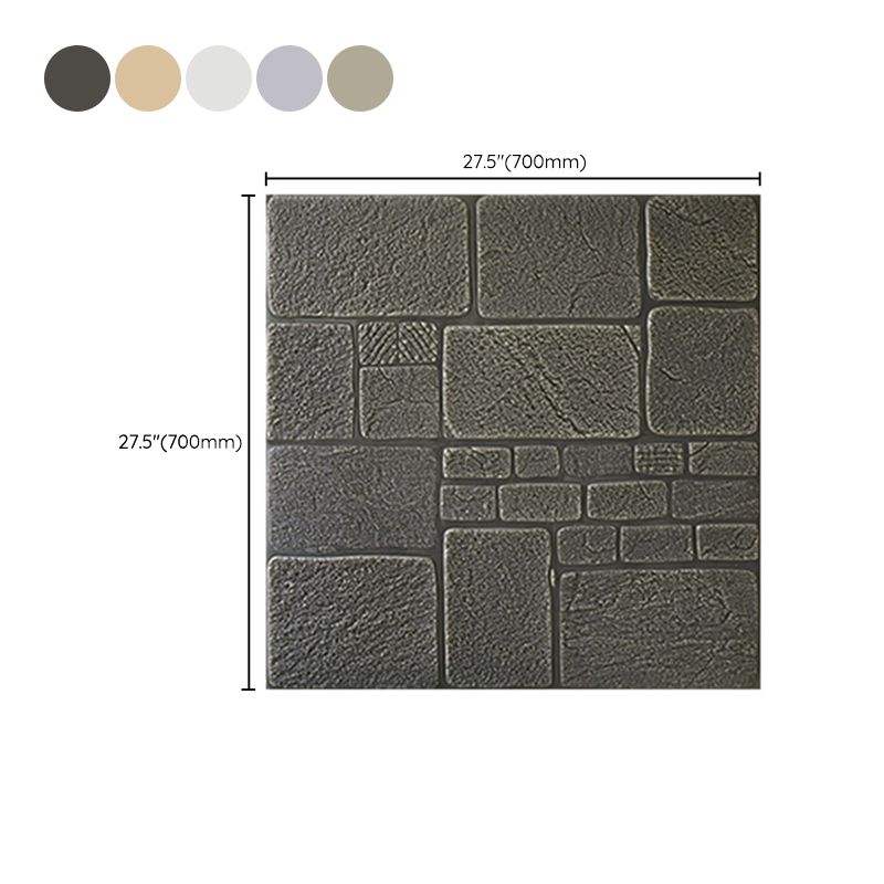 3D Artificial Stone Panel Wall Industrial Style Home Living Room Wall Panel (10-pack)