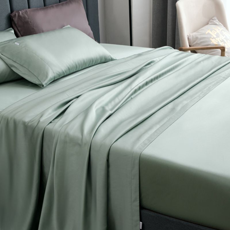 Elegant Sheets Solid Color Non-Pilling Cooling Bed Sheet Set