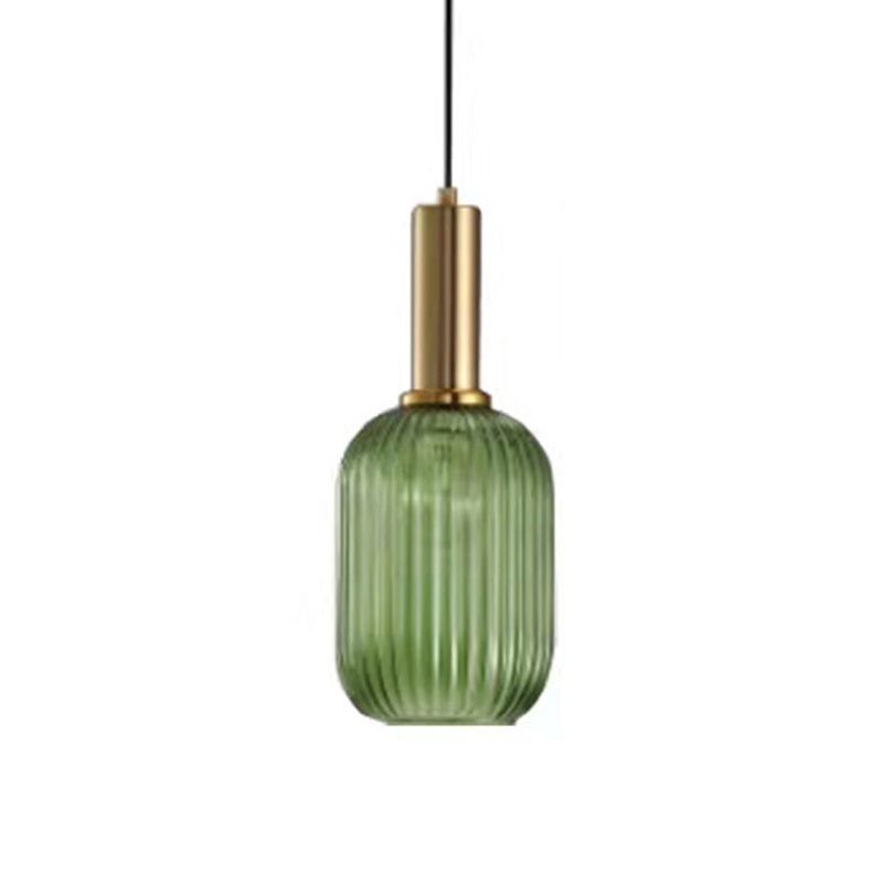 Suspension Pendant Light Simple Style Glass Hanging Ceiling Light