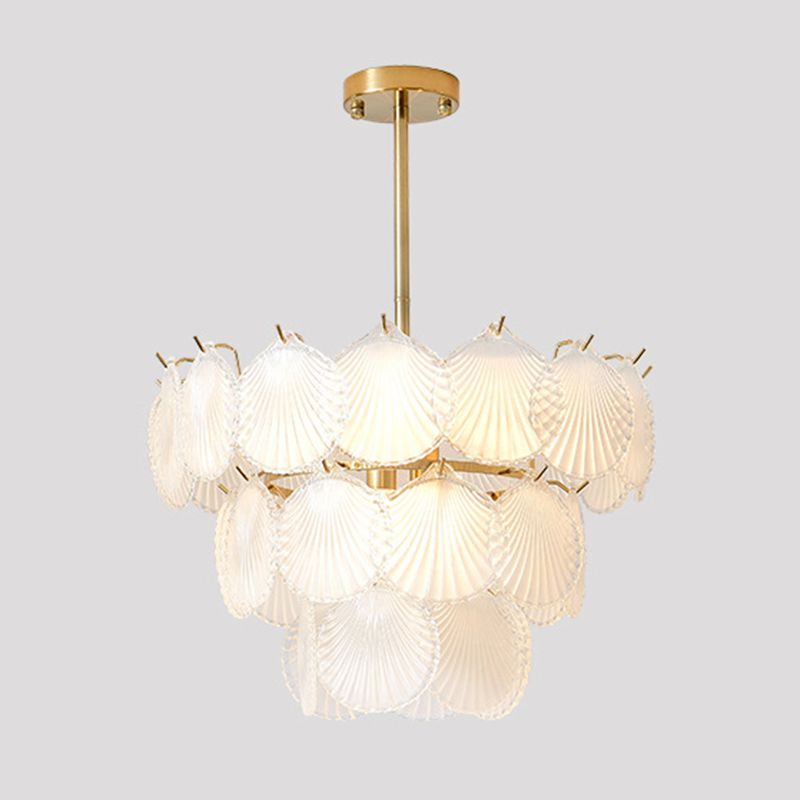 Glass Chandelier Pendant Light Nordic Style Hanging Light Fixture