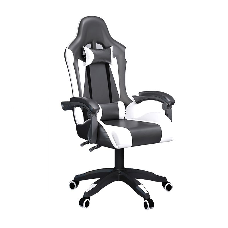 Modern Office Chair Distressing Ergonomic Pillow Included Desk Chair