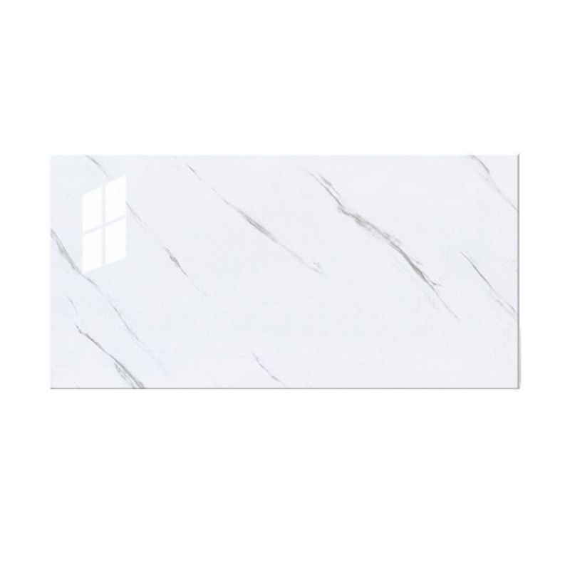 Modern Backsplash Panels PVC Peel and Press Waterproof Wall Paneling