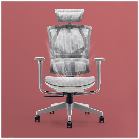 Contemporary Mesh Task Chair Wheels Included Desk Chair for Office