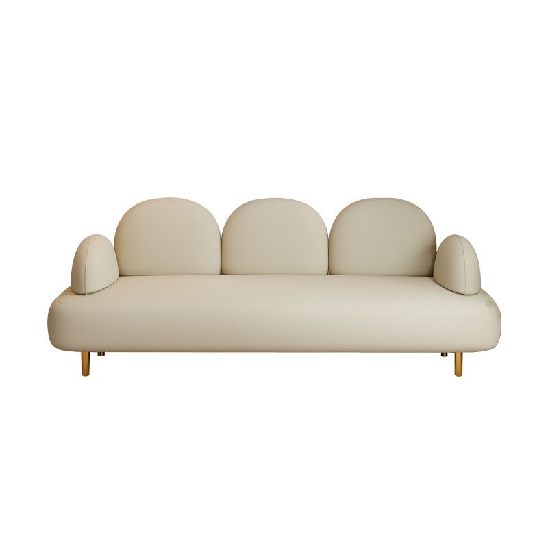 Sofá de 3 plazas de brazo empotrado de Macaroon Modern Empresado para sala de estar para sala de estar