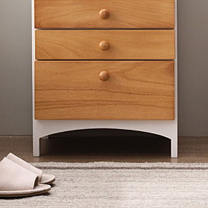 Wooden Bedside Table for Nursery Modern & Contemporary Youth Nightstand