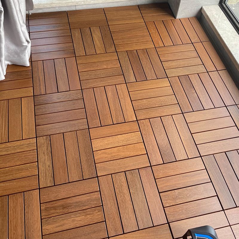 Tradition Hardwood Flooring Solid Wood Square Hardwood Deck Tiles