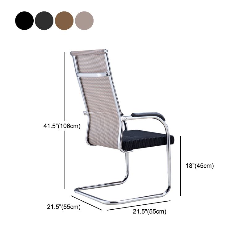 Modern Office Chair Mid and High Back With Breathable AirGrid Seat Conference Chair