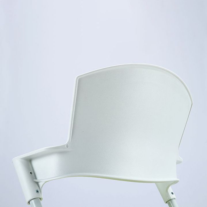 Contemporary Computer Chair Mid-Back Chair with Wheels Adjustable