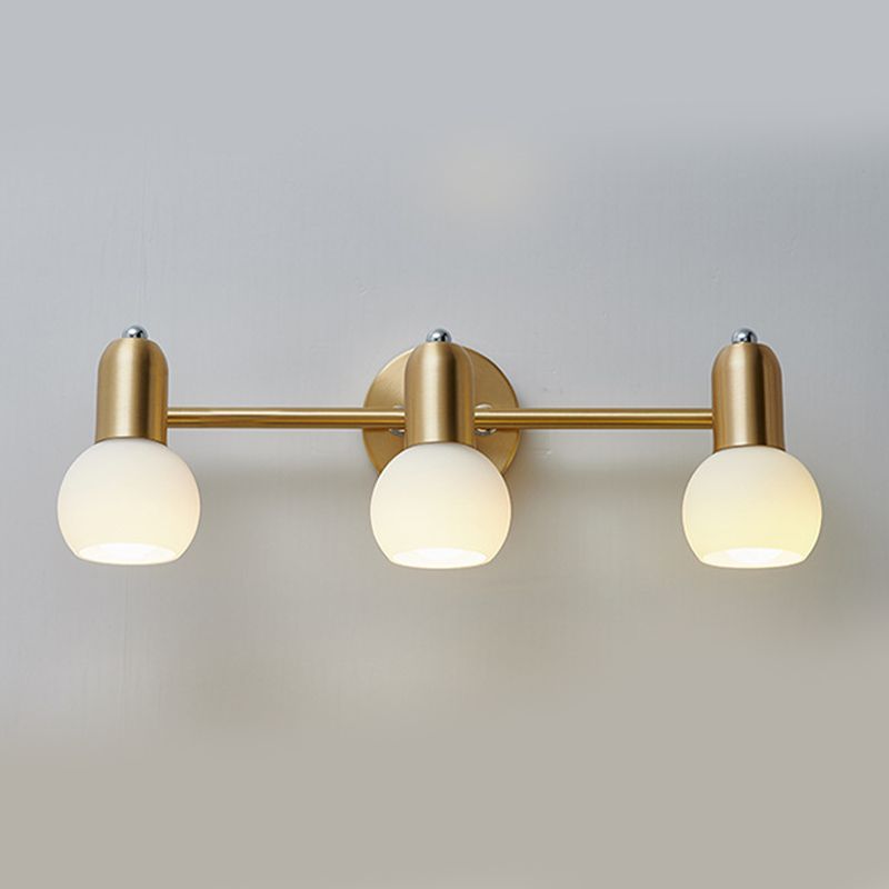 Wall Light Fixture Modern Metal Wall Mounted Lighting for Washroom