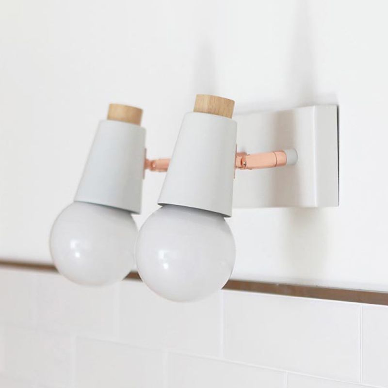 Industrial Simple Vanity Light Household Wall Light Sconce for Washroom