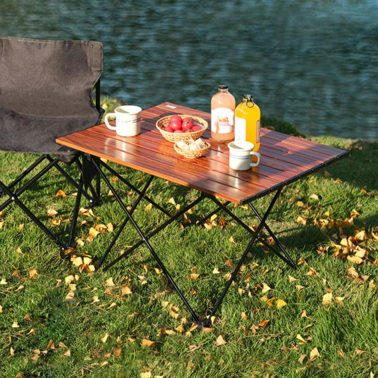 Industrial Aluminum Folding Table Outdoor Rectangle Camping Table