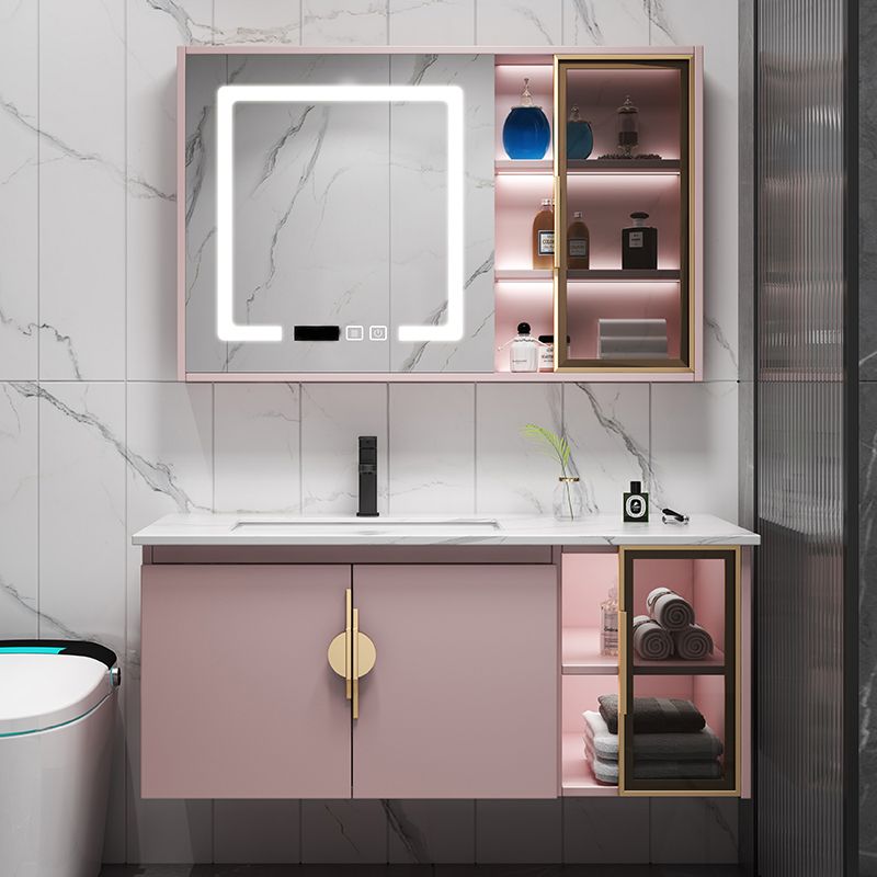 Contemporary Bathroom Vanity Set Wall-Mounted Bathroom Vanity Set