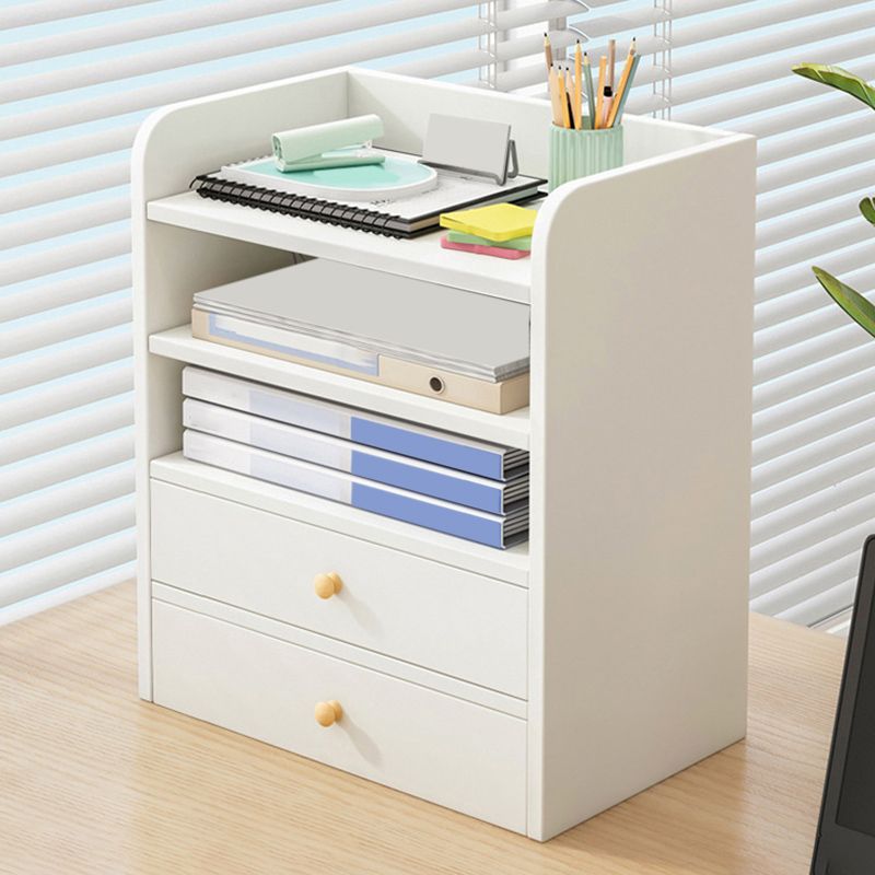 Contemporary Drawers File Cabinet Solid Color Filing Cabinet for Home Office