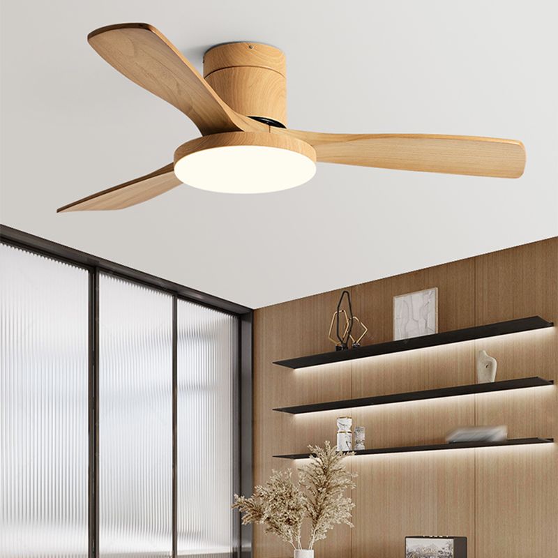 Unique Shape Ceiling Fan Light Kids Style Metal Single Light Ceiling Fan Lamp for Bedroom