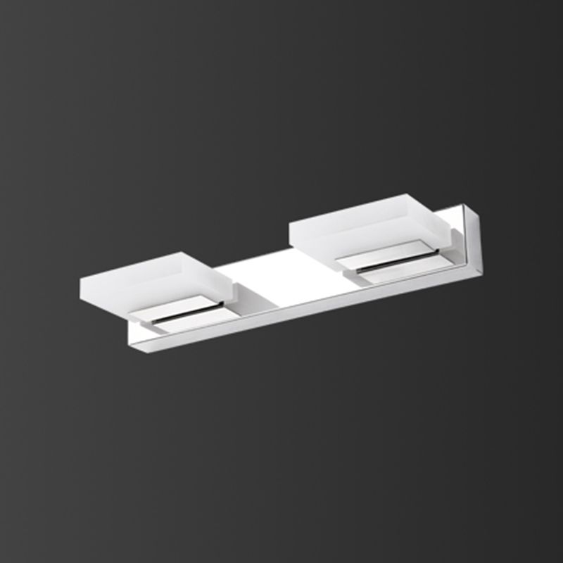 Vierkante ijdelheid verlichting moderne stijl metalen multi -lights ijdelheid sconce lichten