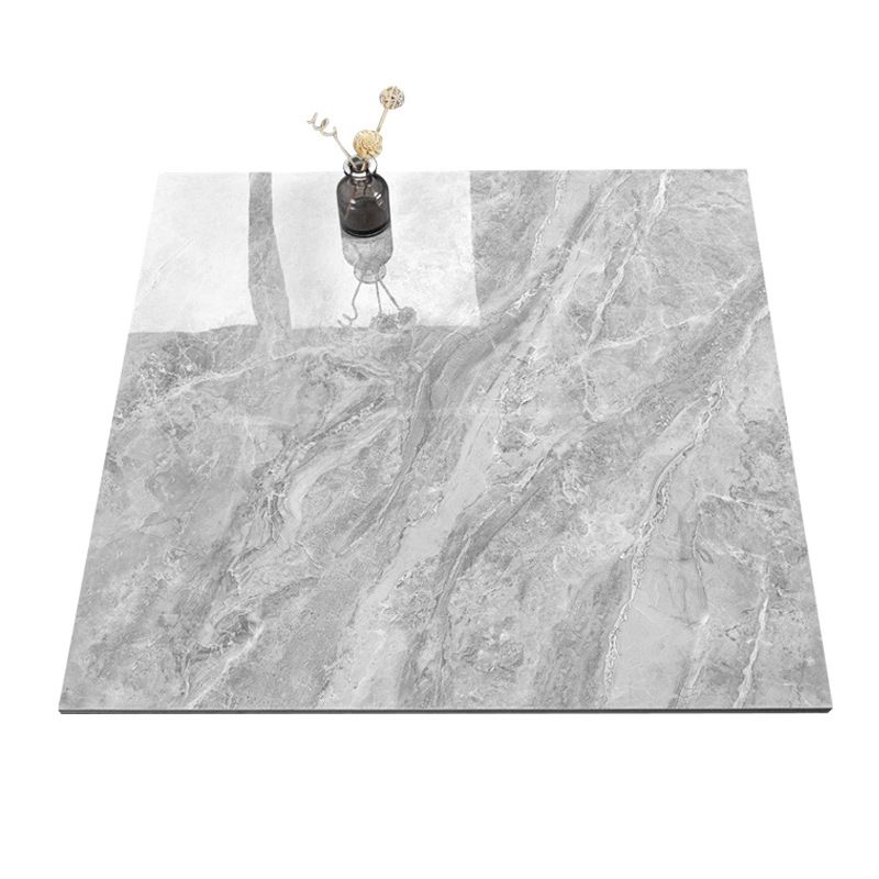 Wall & Floor Tile Marble Print Living Room Porcelain Square Indoor Floor Tile