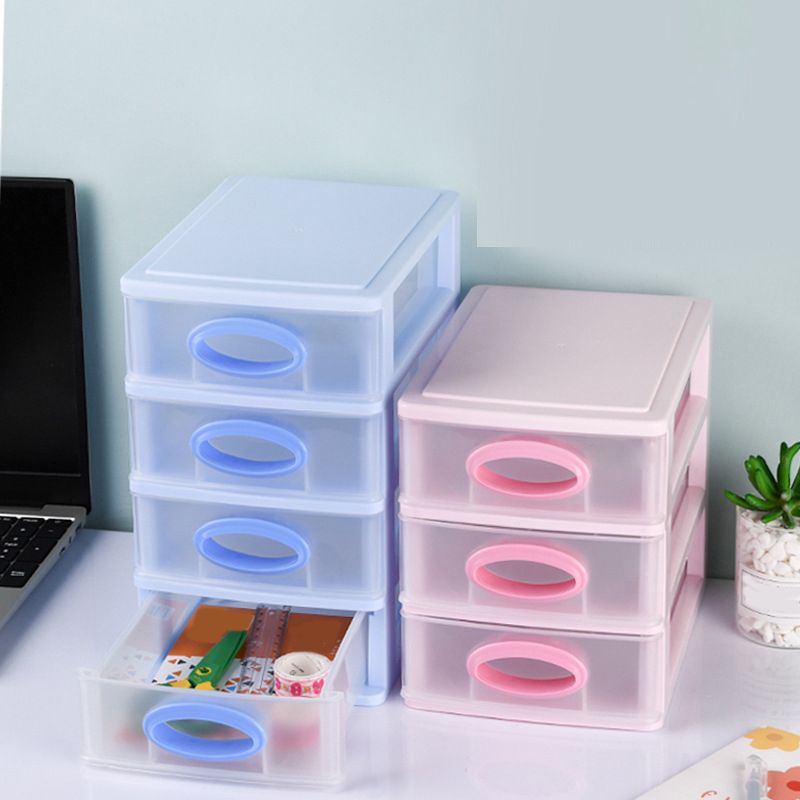 Contemporary Cabinet Plastic Drawers Storage Filing Cabinet for Office