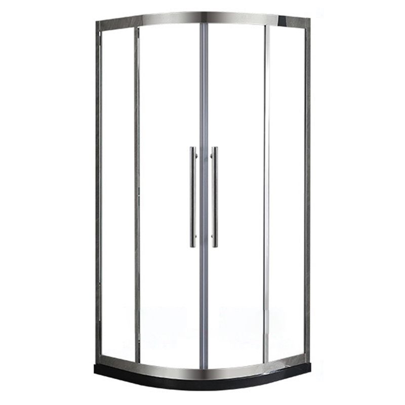 Stainless Steel Shower Stall Clear Tempered Glass Shower Stall