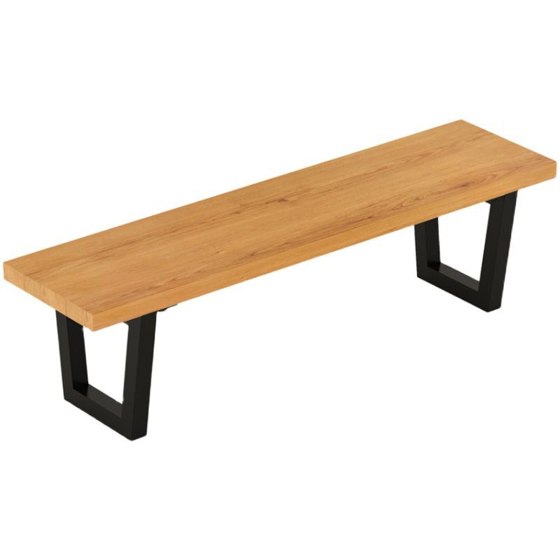 11.7-inch Width Bench Mid-Century Modern Solid Wood Seating Bench