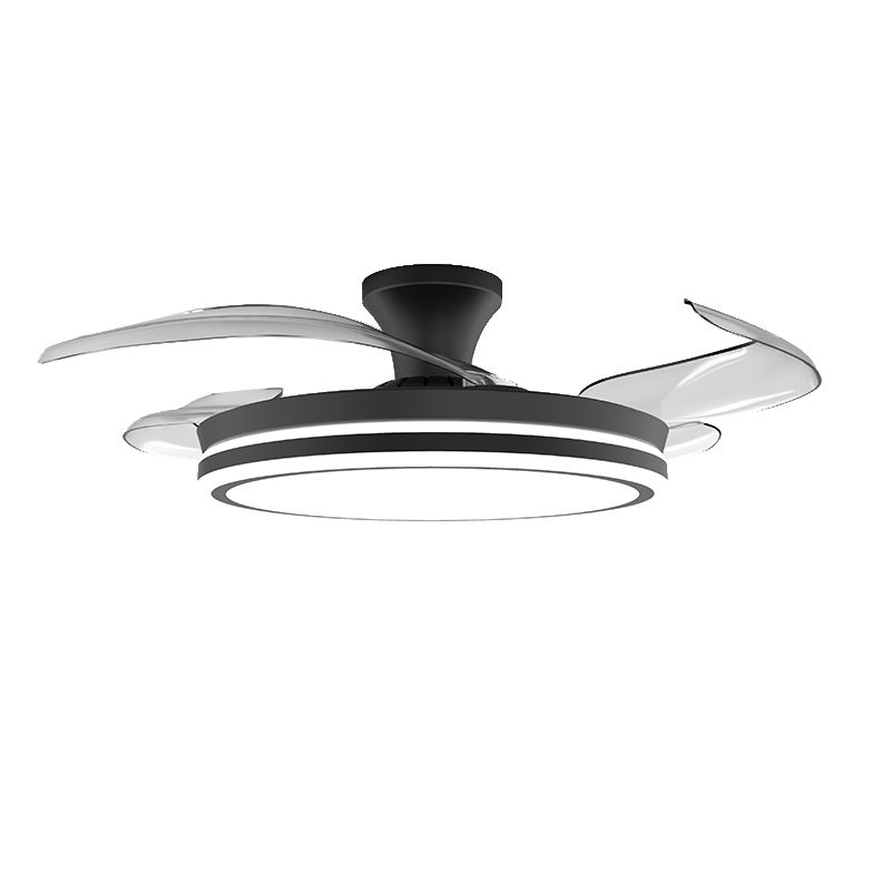 Contemporary Ceiling Fan Light Fixture Minimalist LED Ceiling Lamp for Dining Room