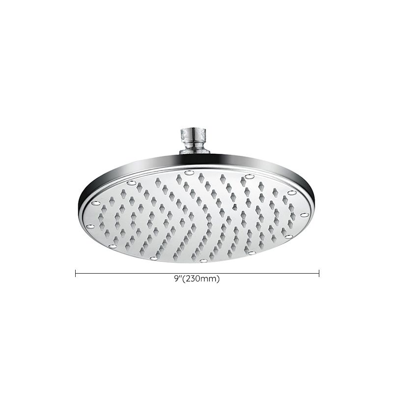 Contemporary Style Shower Head Bathroom Fixed Shower Head with Round and Square Shape