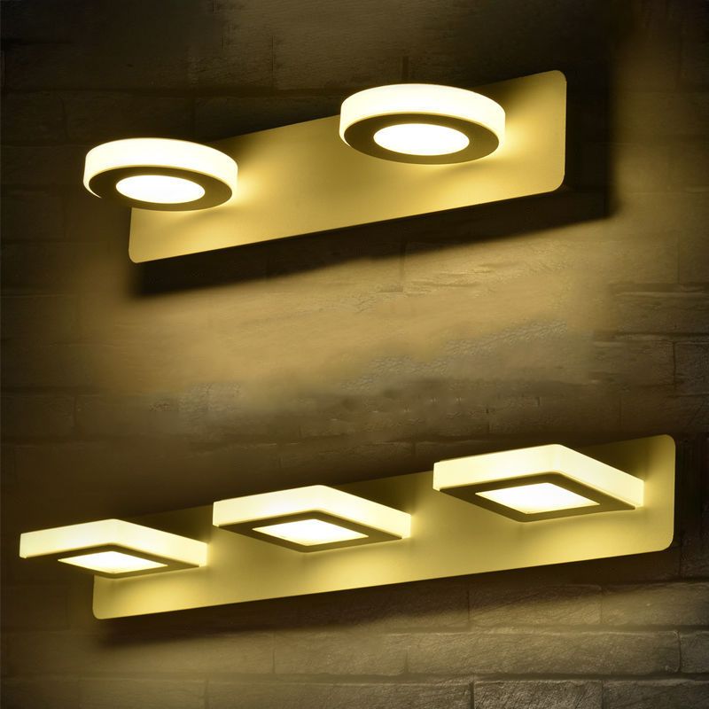 Geometric Wall Lighting Fixture Simple LED Wall Sconce Light Fixture