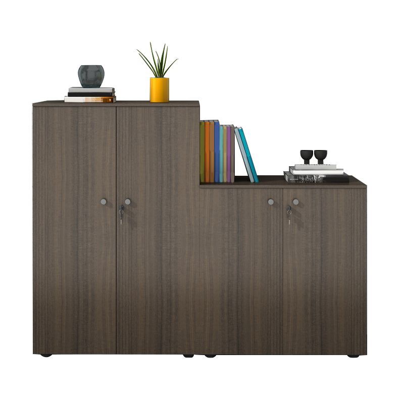 Modern Filing Cabinet Wood Vertical Filing Cabinet with Locking Storage