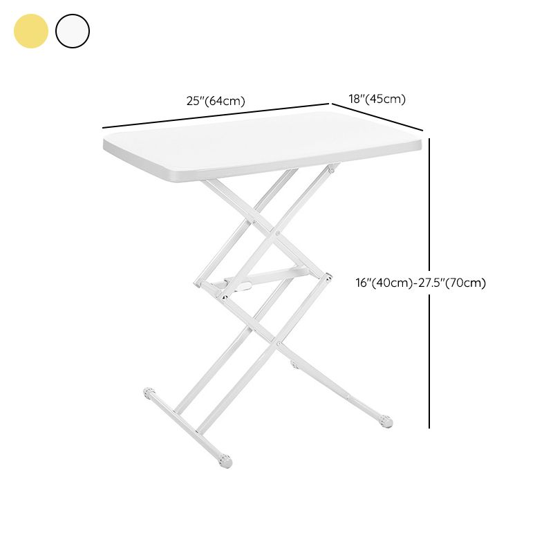 Contemporary Bedroom Office Desk Rectangular Writing Desk with Legs