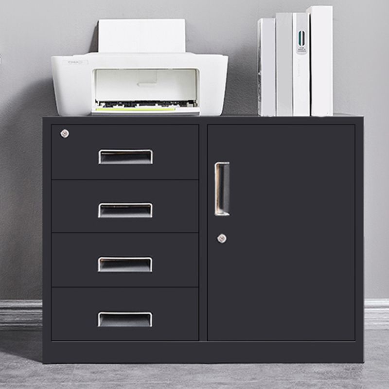 Modern Style File Cabinet Metal Frame Lock Storage Filing Cabinet